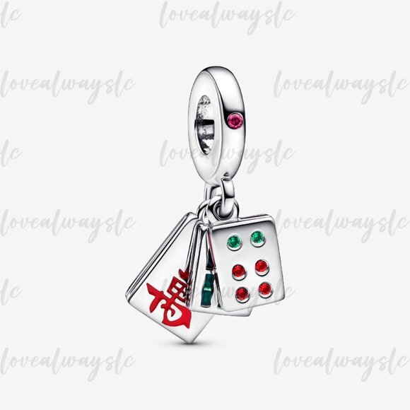 Pandora Jewelry - Pandora Mahjong Triple Dangle Charm